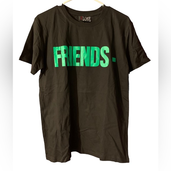 VLONE Other - VLone Friends Spellout Short Sleeve Tee Shirt Size M Graphic Hipster Casual Soft